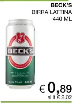 Coop BECK'S offerta