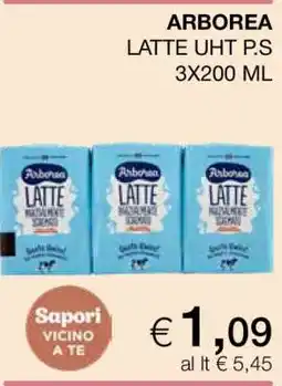 Coop ARBOREA LATTE UHT P.S 3X200 ML offerta