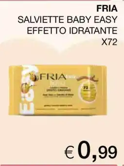 Coop FRIA SALVIETTE BABY EASY EFFETTO IDRATANTE X72 offerta