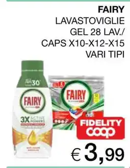 Coop FAIRY lavastoviglie offerta