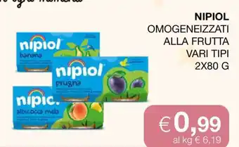 Nipiol Omogeneizzati alla Frutta