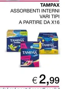 Coop Tampax offerta