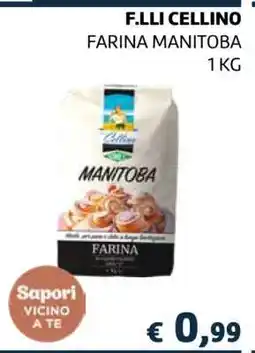 Coop F.LLI CELLINO FARINA MANITOBA offerta