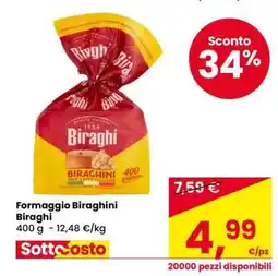 Eurospar FORMAGGIO BIRAGHINI BIRAGHI offerta