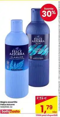 Eurospar Bagno assortito Felce Azzurra offerta