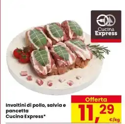 Eurospar Involtini di pollo, salvia e pancetta offerta