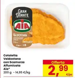 Eurospar Cotoletta Valdostana con Scamorza Affumicata offerta