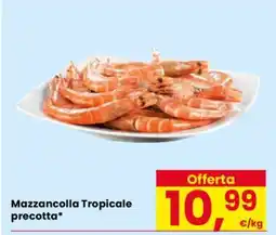 Eurospar Mazzancolla tropicale precotta offerta