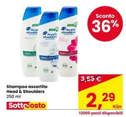 Eurospar Shampoo assortito Head & Shoulders offerta