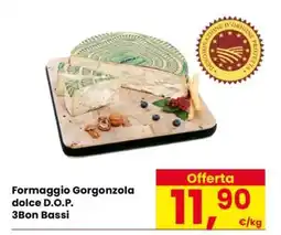 Eurospar Formaggio Gorgonzola dolce D.O.P offerta