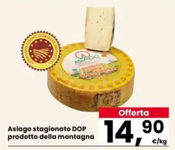Eurospar Asiago stagionato DOP offerta