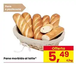 Eurospar Pane morbido al latte offerta