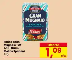 Eurospar Farina Gran Mugnaio 00 Anti-Grumi Molino Spadoni offerta