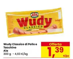 Eurospar Wudy Classico di Pollo e Tacchino offerta