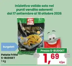 Eurospar Patate fritte S-Budget offerta