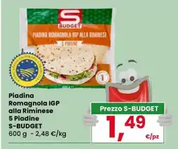 Eurospar Piadina Romagnola IGP alla Riminese offerta