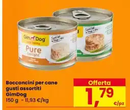 Eurospar Bocconcini per cane gusti assortiti offerta