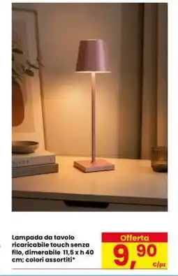 Eurospar LAMPADA DA TAVOLO offerta