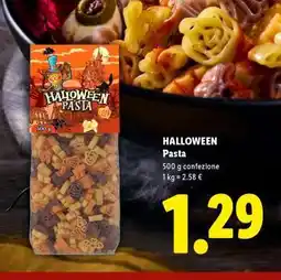Lidl Halloween Pasta offerta