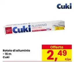Eurospar Rotolo di alluminio - 16 m offerta