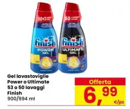 Eurospar Gel lavastoviglie Power o Ultimate offerta