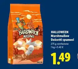 Lidl Halloween Marshmallow - Dolcetti spumosi offerta