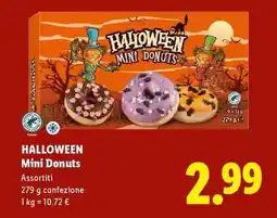 Lidl Halloween Mini Donuts offerta