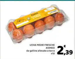 Conad UOVA MEDIE FRESCHE AVIMED offerta