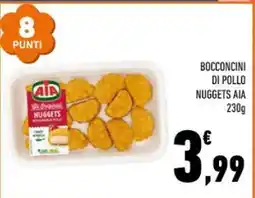Conad BOCCONCINI DI POLLO NUGGETS AIA offerta