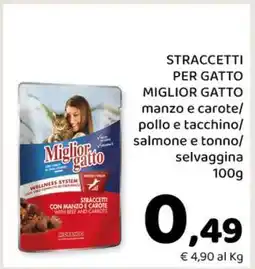 Conad STRACCETTI PER GATTO MIGLIOR GATTO offerta