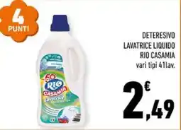 Conad DETERSIVO LAVATRICE LIQUIDO RIO CASAMIA offerta