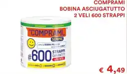 In Coop Comprami bobina asciugatutto offerta