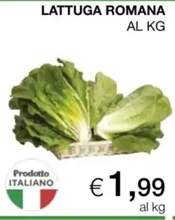 In Coop Lattuga romana offerta