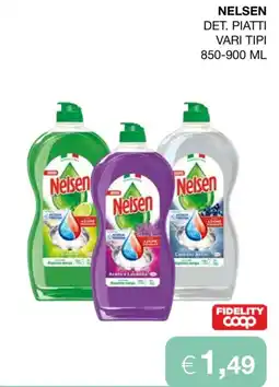 In Coop Nelson detergente piatti offerta