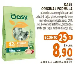 Pet Store Conad Oasy Original Formula Chicken Pollo offerta