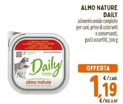 Pet Store Conad Almo Nature Daily offerta