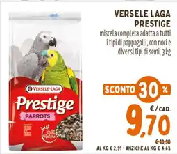 Pet Store Conad Versele-Laga Prestige Parrots offerta