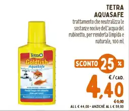 Pet Store Conad Tetra Goldfish AquaSafe offerta