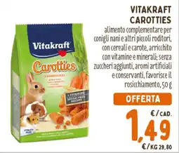 Pet Store Conad Vitakraft Carotties offerta