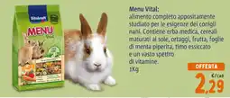 Pet Store Conad Menu Vital offerta
