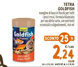 Pet Store Conad Tetra Goldfish Flakes offerta