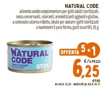 Natural Code Tonno e Zucchine