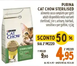 Pet Store Conad Purina Cat Chow Sterilised offerta
