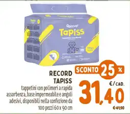 Pet Store Conad Record TapiSS offerta