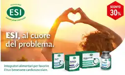 Parafarmacia Conad ESI Integratori alimentari per favorire il tuo benessere cardiovascolare offerta