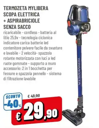 Termozeta scopa elettrica