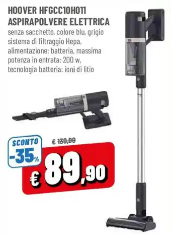 Hoover aspirapolvere elettrica