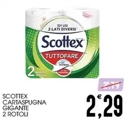 SpesAmica Scottex cartaspugna gigante offerta
