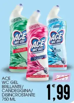 SpesAmica Ace wc gel brillante/candeggina/disincrostante offerta