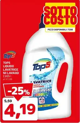 DPiù Top5 liquido lavatrice offerta